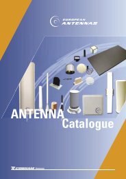 Catalogue ANTENNA - European Antennas