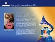 Community Services Report 2009 - Grammy Awards