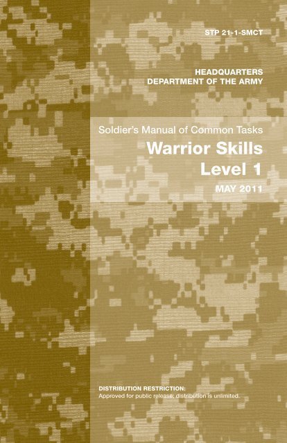 Warrior Skills Level 1 - Leader Development for Army Professionals