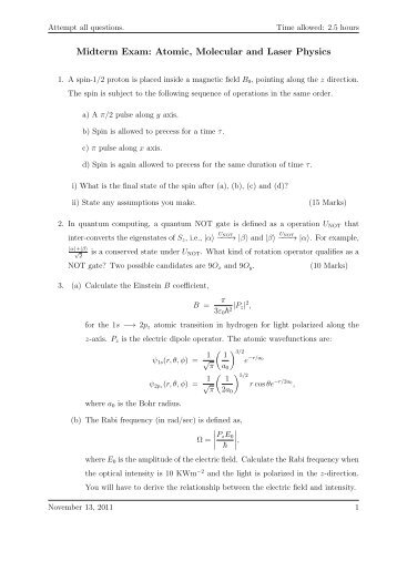 Question paper