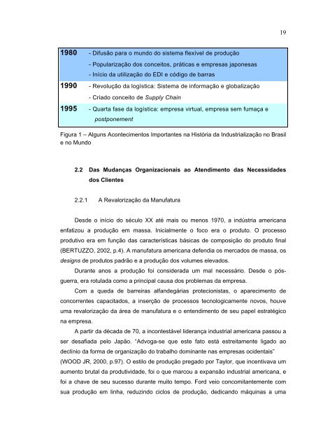 flexibilidade de entrega na montadora e postponement - Ppga.com.br