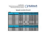 Agregate monobloc Rivacold - Kubitech