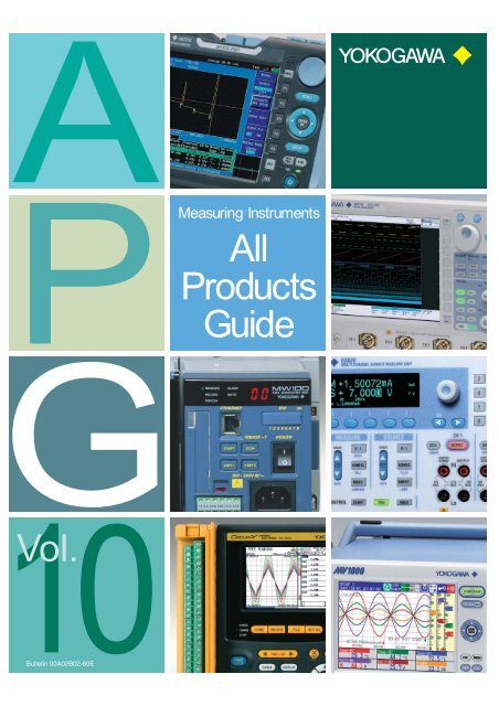 Measuring Instruments All Products Guide Vol.10 - Yokogawa