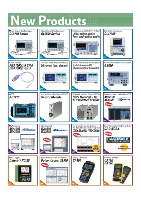 Measuring Instruments All Products Guide Vol.10 - Yokogawa