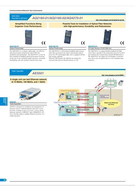 Measuring Instruments All Products Guide Vol.10 - Yokogawa