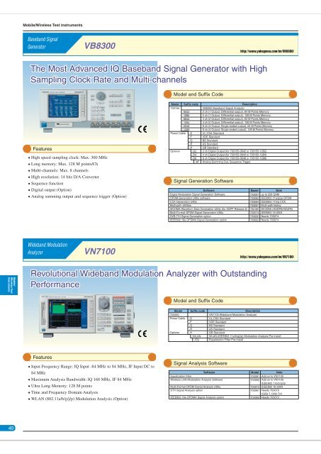 Measuring Instruments All Products Guide Vol.10 - Yokogawa