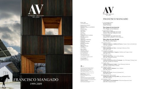 FRANCISCO MANGADO - Arquitectura Viva