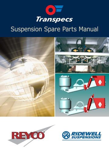 Suspension Spare Parts Manual - Transpecs - TSL