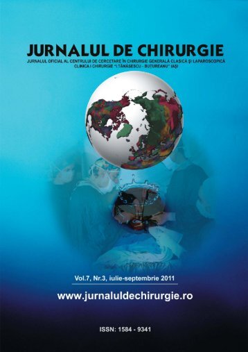 PDF (10 MB) - Jurnalul de Chirurgie