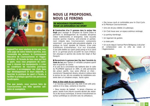 nous le proposons, nous le ferons - Courcouronnes