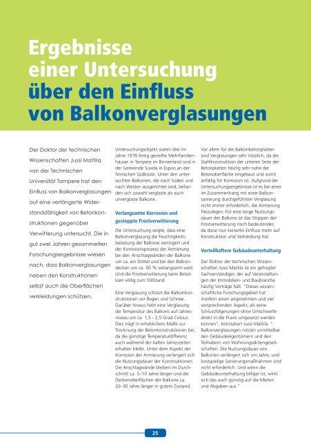 Balkonwelten - Kundenzeitschrift von Lumon - Wernig Stefan GmbH