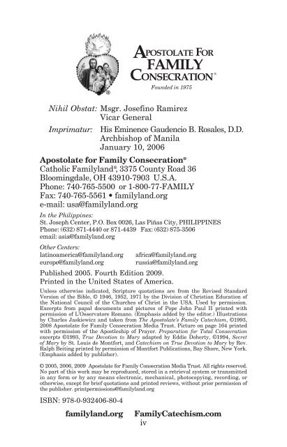 BOOK pdf - Apostolate for Family Consecration