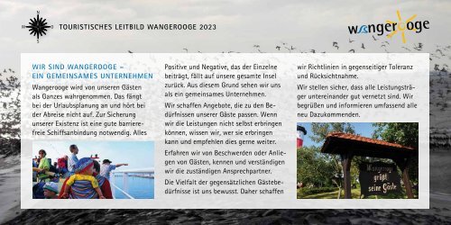 TourisTisches LeiTbiLd Wangerooge 2023