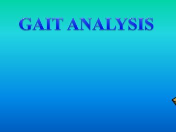 GAIT ANALYSIS - Docente.unicas.it