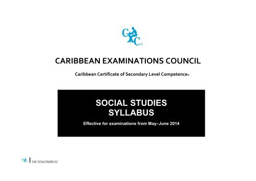 caribbean studies sba topics