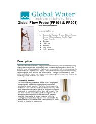 Global Flow Probe (FP101 & FP201) - FarrWest Environmental Supply