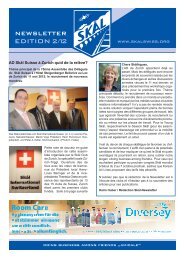 Newsletter 2012 - Skal International Switzerland