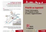 PrioritÃ© au logement - Maison de l'Habitat - Ville de Caen