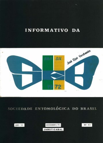 I-.-x - Sociedade EntomolÃ³gica do Brasil