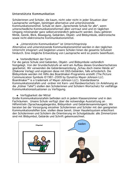Unterstutzte Kommunikation Schulerinnen Und Schuler Die Kaum