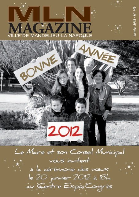 MLN Magazine de janvier 2012 - Mandelieu La Napoule