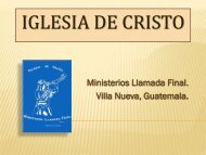 Los tribunales.pdf - IGLESIA DE CRISTO - Ministerios Llamada Final ...