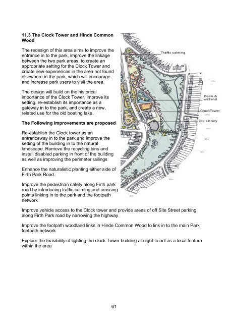 Management Plan for Firth Park - MP4-Interreg