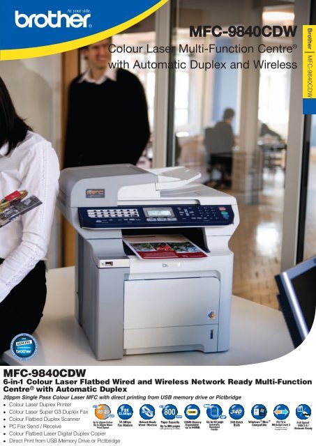 Mfc 9840cdw Officeworks