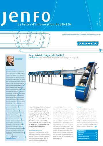 Installation Jensort 3000 : Extrait Du Plan D ... - Jensen Group