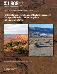 The Structure and Functioning of Dryland Ecosystems ... - USGS