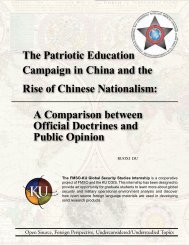 The Patriotic Education Campaign in China and the Rise of Chinese ...