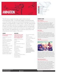 ANIMATION - Columbus College of Art and Design