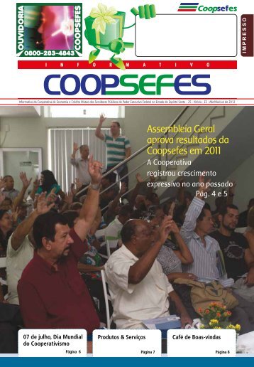 Assembleia Geral aprova resultados da ... - coopsefes.com.br