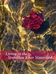 Living in the Vermilion River Watershed - Western Reserve Land ...