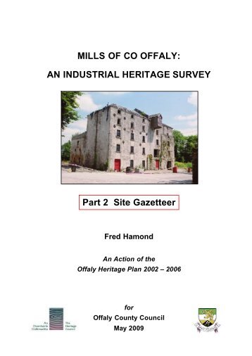 MILLS OF CO OFFALY: AN INDUSTRIAL HERITAGE SURVEY Part ...