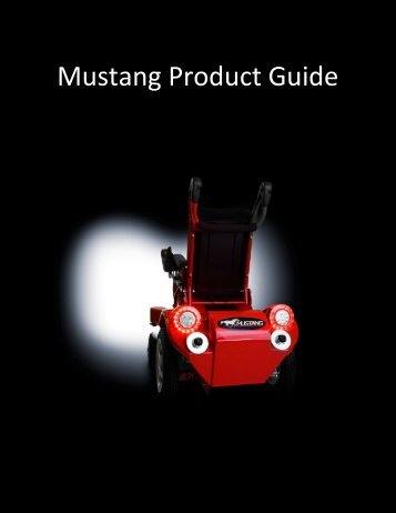 Mustang Product Guide - Activate For Kids
