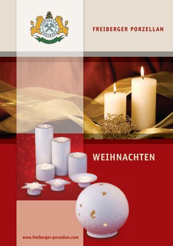 WEIHNACHTEN - Freiberger Porzellan