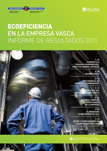ecoeficiencia en la empresa vasca informe de resultados 2011 - Ihobe