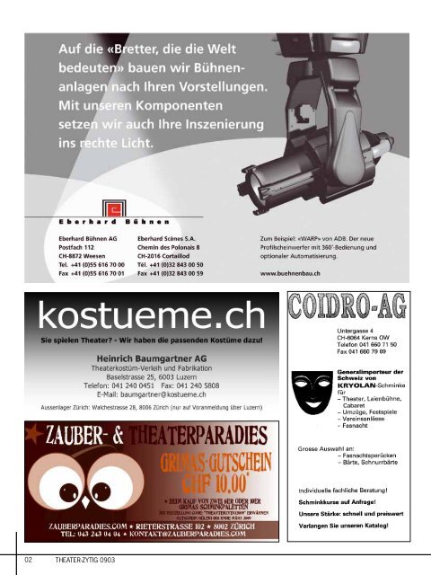 Ausgabe 0903.pdf - Theater-Zytig