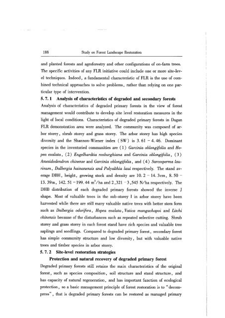 [en]+[zh]Study on Forest Landscape Restoration - ITTO