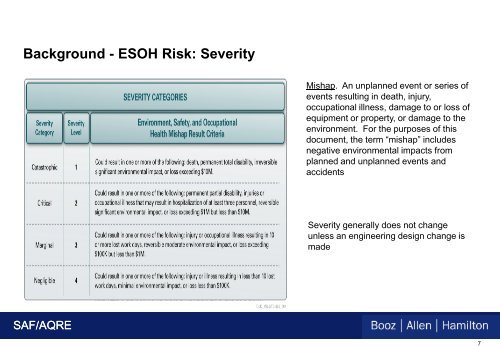 12467 â Environmental Hazard Analysis â Task 210 - E2S2