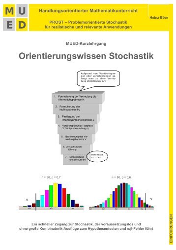 Orientierungswissen Stochastik - MUED