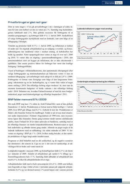 Nordisk Ãkonomi - Danske Analyse - Danske Bank