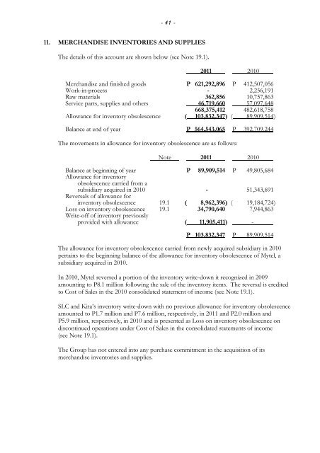 2011 Annual Report - the solid group inc website