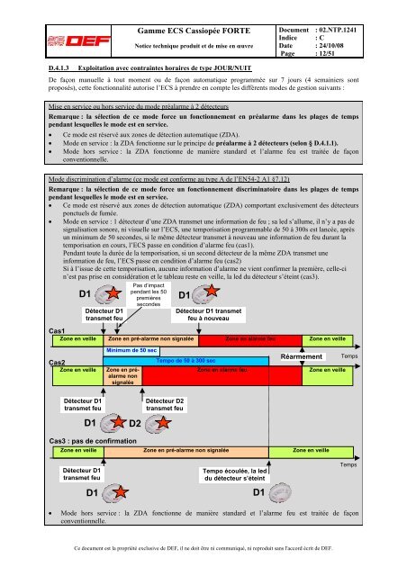 NOTICE TECHNIQUE PRODUIT et de MISE EN OEUVRE ... - DEF