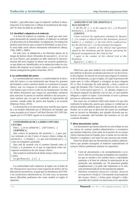 textos hÃ­bridos en la confluencia de dos grandes ... - TremÃ©dica