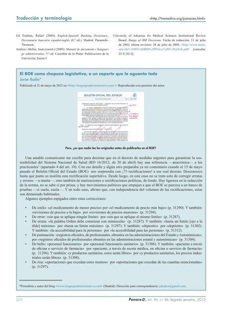 textos hÃ­bridos en la confluencia de dos grandes ... - TremÃ©dica