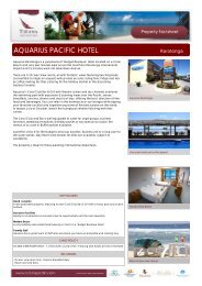 fact sheet / brochure - Island Hopper Vacations