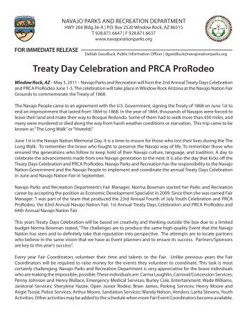 Treaty Day Celebration and PRCA ProRodeo - Navajo Nation Fair