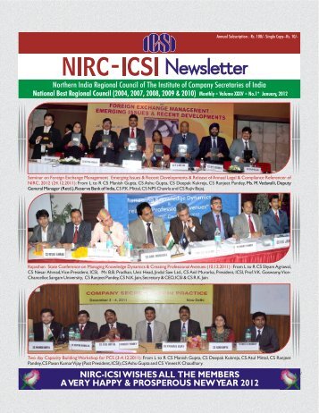 JAN 2012 - Icsi